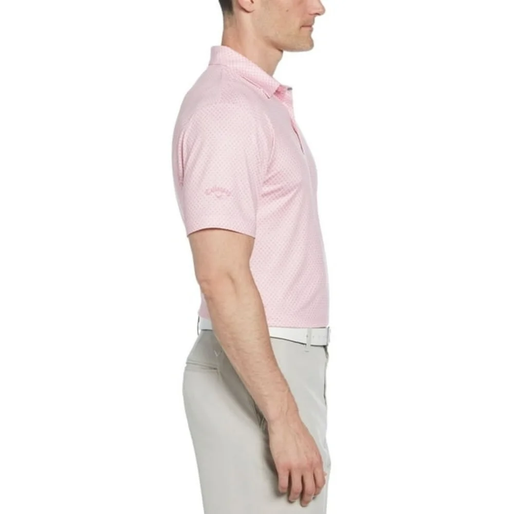 Callaway Golf Men's Pink Polo Shirt Size Large - Picture 3 of 9